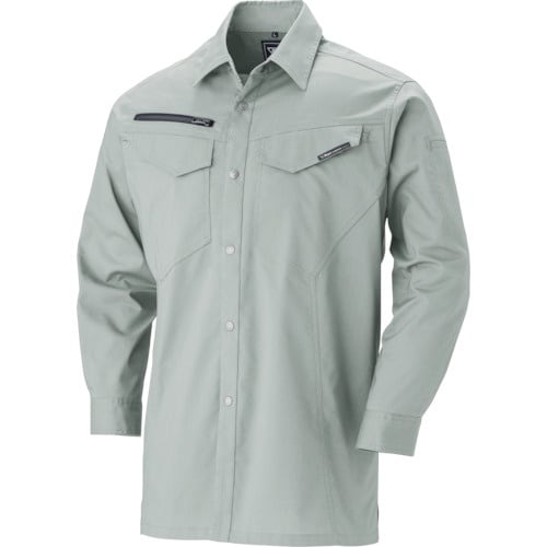 XEBEC 長袖シャツ1693−61−5L モスグ