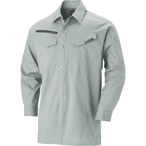 XEBEC 長袖シャツ1693−61−M モスグリ