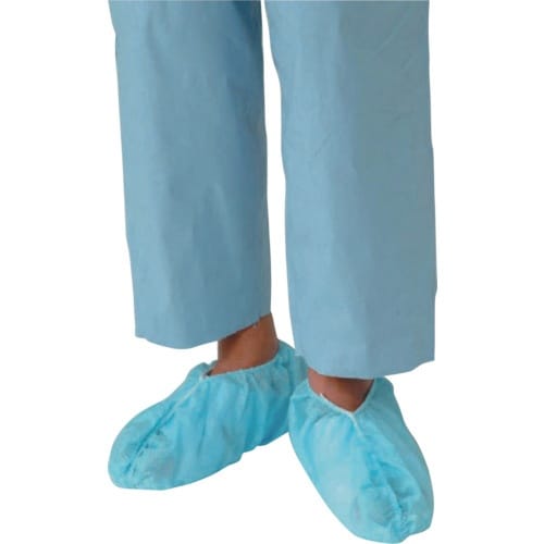 東京メディカル 不織布シューズカバー ブルー 30