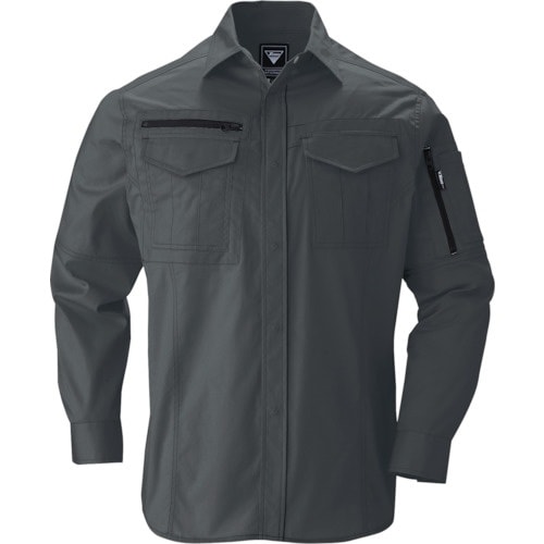 XEBEC 長袖シャツ2013−25−L チャコー