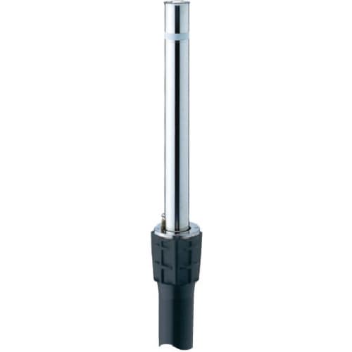 サンポール リフター 車止め 上下式カギ付(ステン