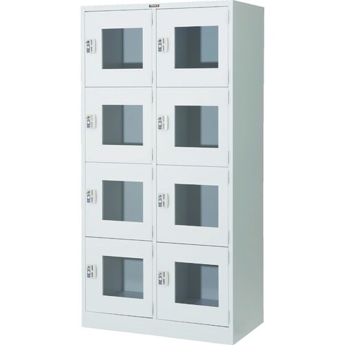 TRUSCO 窓付きコインロッカー8人用