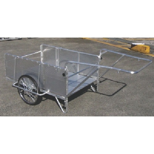 昭和 アルミ折畳みリヤカー 積載面(長さ×幅)12
