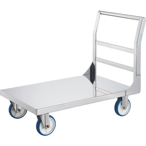 TRUSCO ステンレス台車 オールSUS台車80