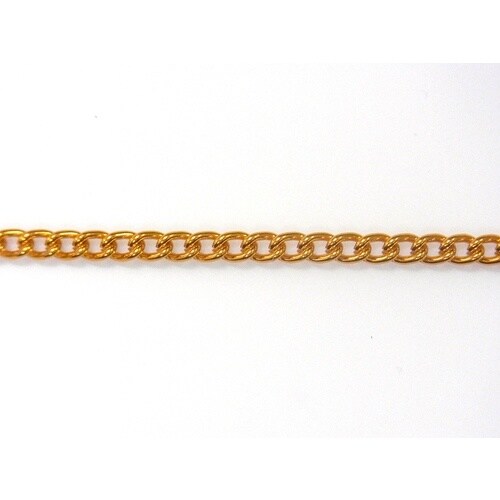 ニッサチェイン アルミカラーチェン 30m 金