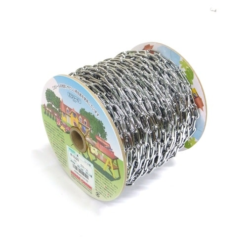 ニッサチェイン 代用クローム鉄リンクU 30m巻