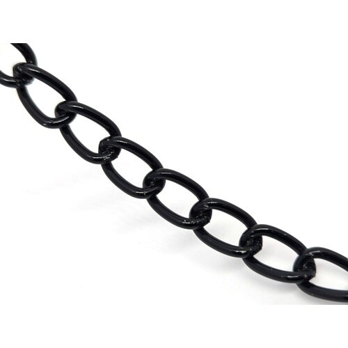 ニッサチェイン 鉄カラーマンテル 15m巻 黒