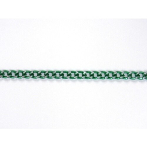 ニッサチェイン アルミカラーチェン 30m 緑