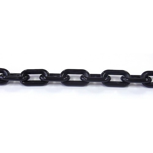 ニッサチェイン プラカラーリンク 30m巻 黒