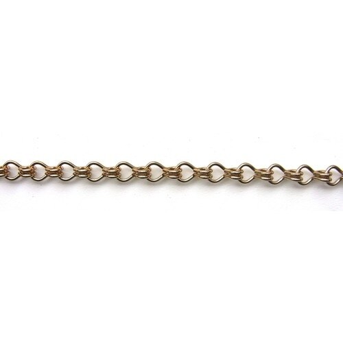 ニッサチェイン ファインカラーチェン 15m 金