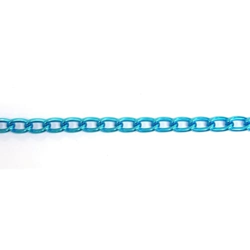 ニッサチェイン アルミカラーチェン 30m 青