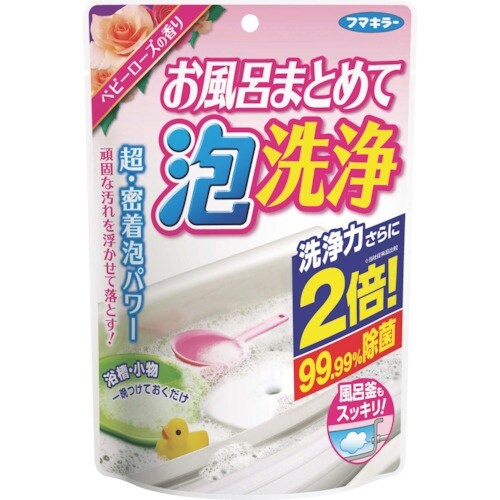 フマキラー お風呂まとめて泡洗浄 ベビーローズの香