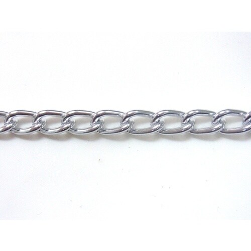 ニッサチェイン アルミカラーチェン 30m 銀