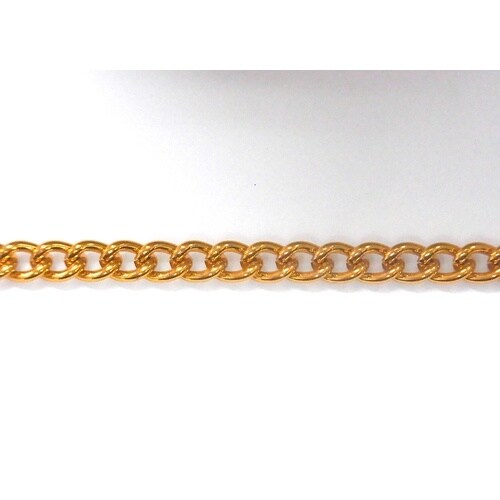 ニッサチェイン アルミカラーチェン 30m 金