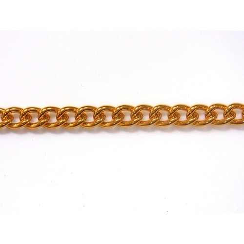 ニッサチェイン アルミカラーチェン 30m 金