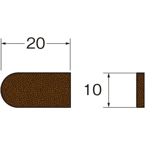 リューター サンドペーパーチップ(耐水ペーパー裏面