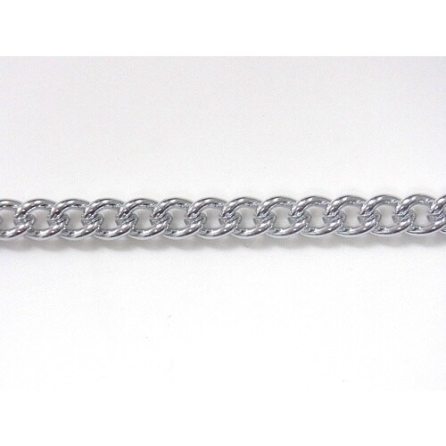 ニッサチェイン アルミカラーチェン 30m 銀