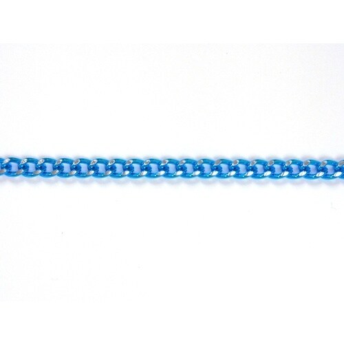 ニッサチェイン アルミカラーチェン 30m 青