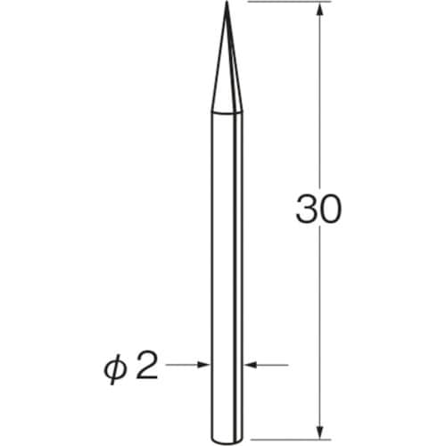 リューター 超硬ヘラ(仕上げ用)Q6303