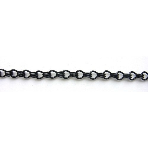 ニッサチェイン ファインカラーチェン 15m 黒