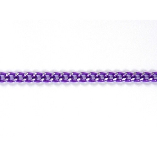 ニッサチェイン アルミカラーチェン 30m 紫
