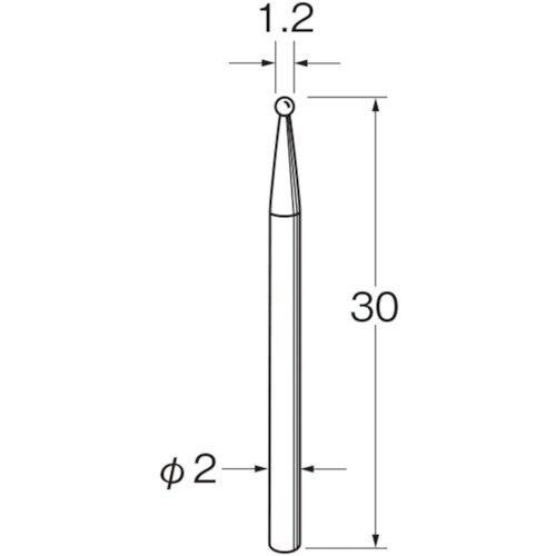 リューター 超硬ヘラ(仕上げ用)Q6341