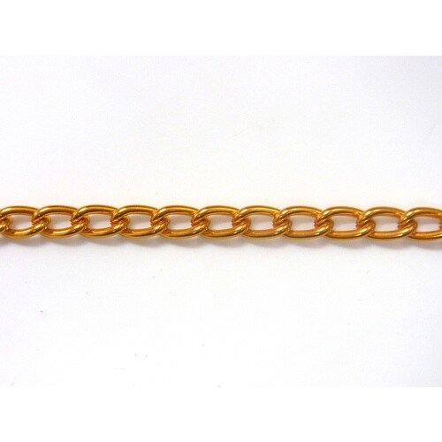 ニッサチェイン アルミカラーチェン 30m 金