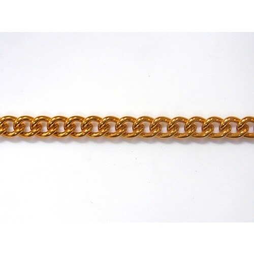 ニッサチェイン アルミカラーチェン 30m 金