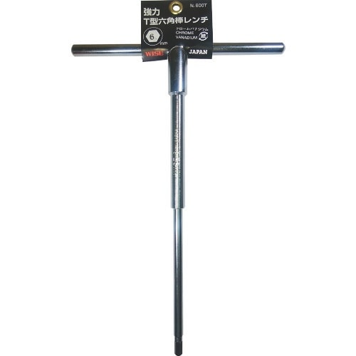 WISE T型六角棒レンチ 6.0×272