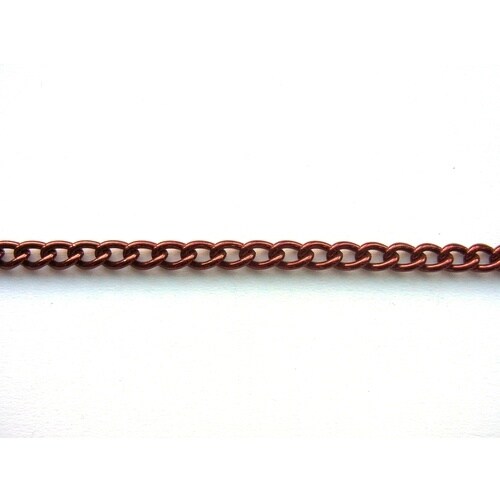 ニッサチェイン ファインカラーチェン 15m 茶