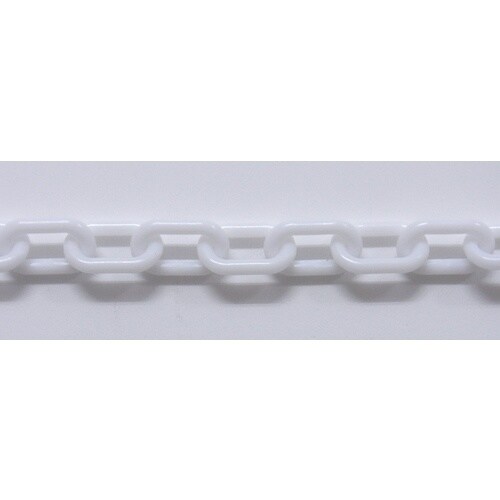 ニッサチェイン プラカラーリンク 15m巻 白