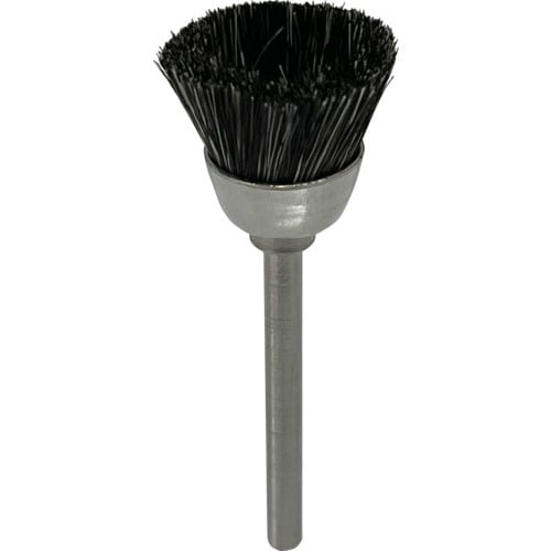 リューター 軸付カップ型ブラシ軸径(mm):3毛材