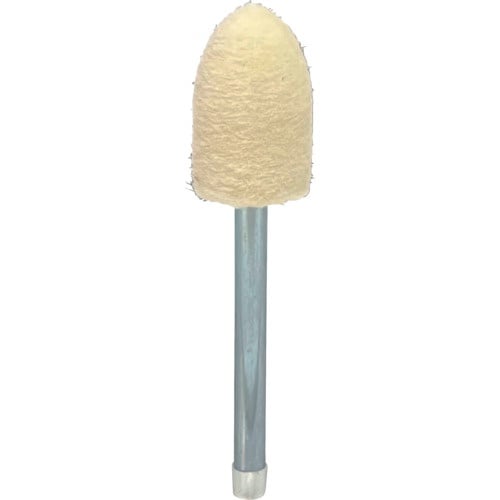 リューター 軸付フェルトバフ砲弾型幅(mm)16