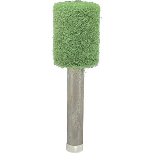 リューター 軸付フェルトバフ円筒型幅(mm)20