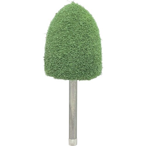 リューター 軸付フェルトバフ円筒型幅(mm)25