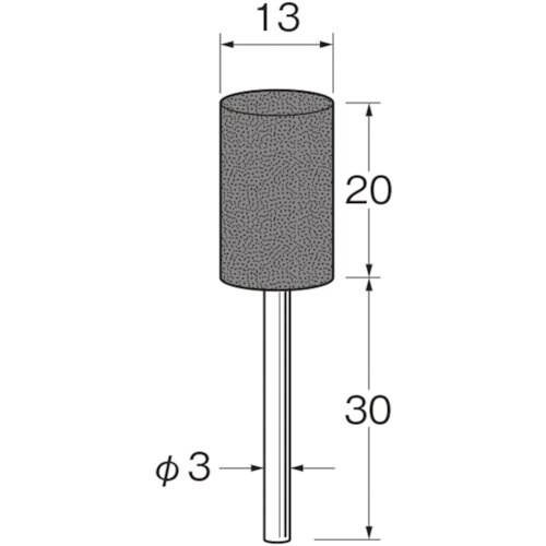リューター 軸付セラミックゴム砥石(金属研磨用)外