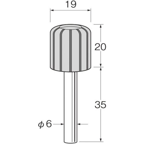 リューター ロール型ラバーホルダー外径(mm):1