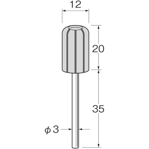 リューター ロール型ラバーホルダー外径(mm):1