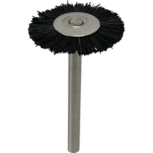 リューター 軸付ホイール型ブラシ軸径(mm):3毛