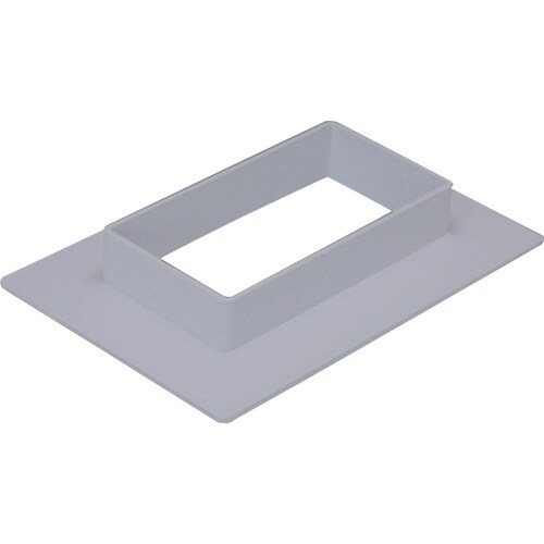 マサル エムケーダクト付属品 フランジ 7号 グレ