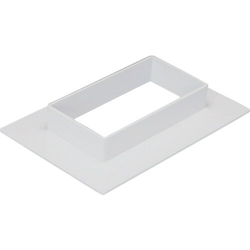 マサル エムケーダクト付属品 フランジ 7号 ホワ