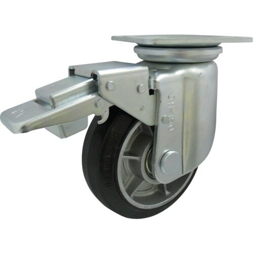 ヨドノ 重荷重用ポリブタジェンゴム車輪自在車ストッ