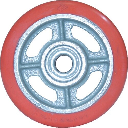 ヨドノ 鋳物中荷重用ジェンゴム車輪ベアリング入 1