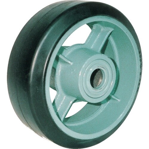 ヨドノ 鋳物重荷重用ゴム車輪ベアリング入 HB20