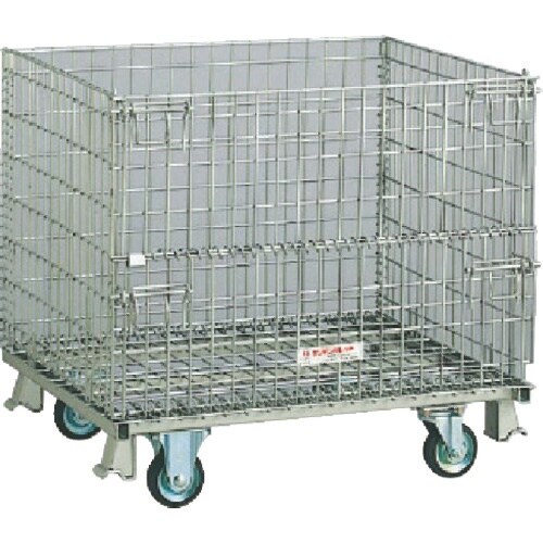 ユニット メッシュパレットキャスターストッパー付