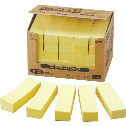 ニチバン ふせん ポイントメモFB−4Y 15mm