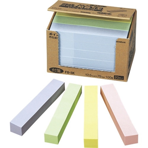 ニチバン ふせん ポイントメモFB−3K 12.5