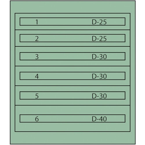 Vidmar ツールキャビネットTC−180E
