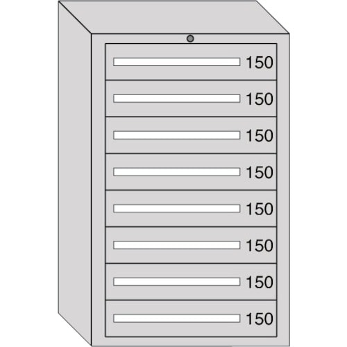 OS デラックス重量キャビネット 間口811×奥行