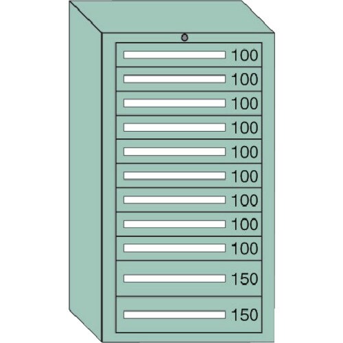 OS 中量キャビネット(6型) 間口693×奥行5